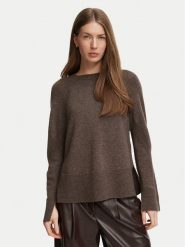 Marella Sweter Emme by Marella Arcadia 2625366312 Brązowy Regular Fit. Brązowe swetry Marella, m, bez wzorów, bez ramiączek. Za 719.99 zł.