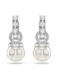 Swarovski Kolczyki Matrix 5691716 Srebrny. Szare kolczyki SWAROVSKI, metalowe. Za 679.99 zł.