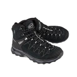 Buty trekkingowe unisex Alpine Pro Vete skórzane. Czarne trekkingi Alpine Pro, trekkingowe. W wyprzedaży za 299.00 zł.