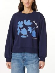 Scotch & Soda Bluza w kolorze granatowym rozmiar: XL. Niebieskie bluzy Scotch & Soda, xl, bez wzorów, z bawełny, bez kaptura. Za 188.85 zł.