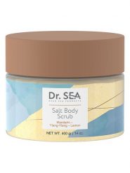 DR. SEA Solny peeling do ciała "Mandarin - Ylang- Ylang - Lemon" - 400 g rozmiar: onesize. Peelingi Dr. Sea. Za 92.42 zł.