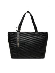 Valentino Torebka Shantel VBS8Y601 Czarny. Czarne shopper Valentino, bez wzorów, ze skóry, bez dodatków. Za 399.99 zł.