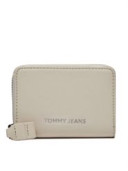 Tommy Jeans Mały Portfel Damski Tjw Ess Must Small Za AW0AW15833 Beżowy. Brązowe portfele Tommy Jeans, bez wzorów, z jeansu. Za 109.99 zł.