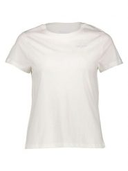 Pepe Jeans Koszulka w kolorze białym rozmiar: M. Białe bluzki Pepe Jeans, m, bez wzorów, z bawełny, bez kołnierzyka, bez ramiączek. Za 96.60 zł.
