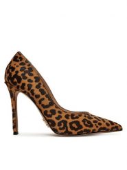 Steve Madden Szpilki Evelyn-A SM11003507 Brązowy. Brązowe szpilki Steve Madden, bez wzorów, ze skóry, bez obcasa, na szpilce, bez zapięcia. Za 569.99 zł.