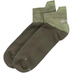 Skarpetki Devold Endurance Merino Low Sock - Lichen. Zielone skarpety Devold, bez wzorów, z materiału. Za 99.00 zł.