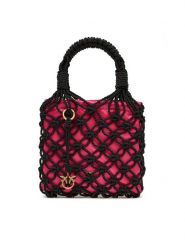 PINKO Torebka Handbag Mini Pe 25 Pltt 105165 A2L9 Czarny. Czarne torebki klasyczne Pinko, bez wzorów, z materiału, bez dodatków. Za 469.99 zł.