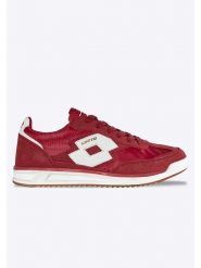 Lotto Sneakersy w kolorze czerwonym rozmiar: 43. Czerwone trampki Lotto, bez wzorów, bez zapięcia. Za 110.95 zł.