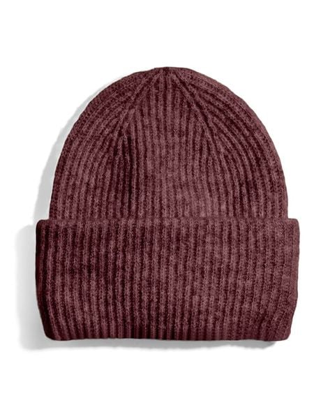Pieces Czapka dzianinowa w kolorze czerwonym rozmiar: onesize. Czerwone czapki Pieces, bez wzorów, z dzianiny. Za 60.95 zł.