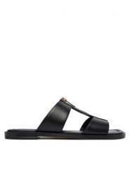 MICHAEL Michael Kors Klapki Berkley Flat 40S6BRFS1L Czarny. Czarne klapki MICHAEL Michael Kors, bez wzorów, ze skóry, bez obcasa. Za 529.99 zł.