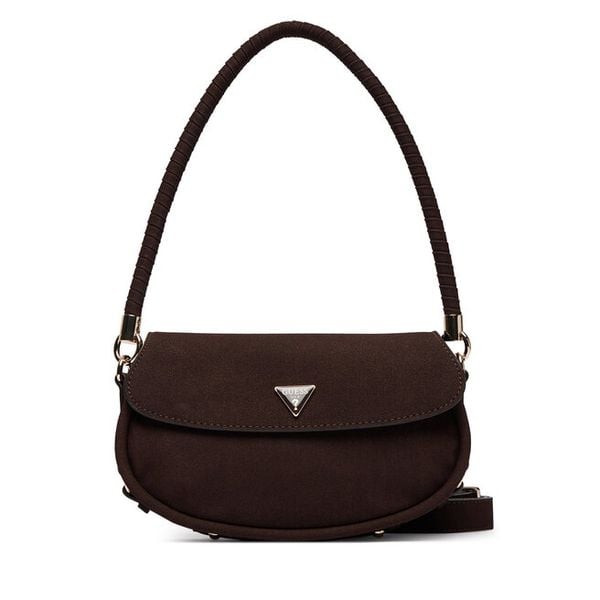 Torebka Guess. Brązowe torebki klasyczne Guess, z aplikacjami, bez dodatków. Za 347.99 zł.