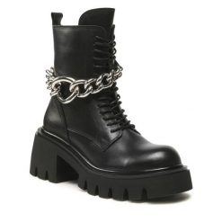 Trapery Badura. Czarne botki Badura. Za 343.99 zł.