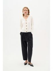 InWear Kardigan w kolorze kremowym rozmiar: M. Brązowe kardigany InWear, m, bez wzorów, z wiskozy. Za 136.45 zł.