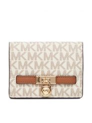 MICHAEL Michael Kors Mały Portfel Damski 32F5GNXD1B Écru. Portfele MICHAEL Michael Kors, bez wzorów, ze skóry. Za 569.99 zł.