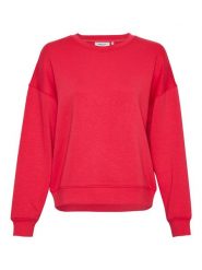 MOSS COPENHAGEN Bluza "Ima Q" w kolorze koralowym rozmiar: L/XL. Czerwone bluzy Moss Copenhagen, l, bez wzorów, z wiskozy, bez kaptura. Za 206.91 zł.