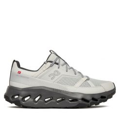 Buty do biegania On. Szare obuwie sportowe On, bez zapięcia, do biegania. Za 809.99 zł.