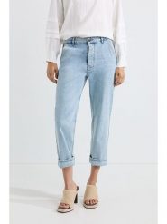 Josephine & Co Dżinsy "Andrew" - Regular fit - w kolorze błękitnym rozmiar: 34. Niebieskie jeansy Josephine & Co, bez wzorów, z podwyższonym stanem. Za 228.92 zł.