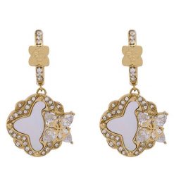 Kolczyki Guess. Żółte kolczyki Guess, złote. Za 349.99 zł.