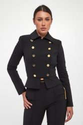 Żakiet damski dwurzędowy ELISABETTA FRANCHI. Marynarki i żakiety Elisabetta Franchi, bez wzorów. Za 3,689.00 zł.