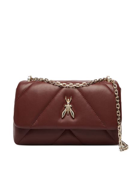 Patrizia Pepe Torebka CB0084/L006-B861 Brązowy. Brązowe torebki klasyczne Patrizia Pepe, bez wzorów, ze skóry, bez dodatków. Za 1,309.00 zł.