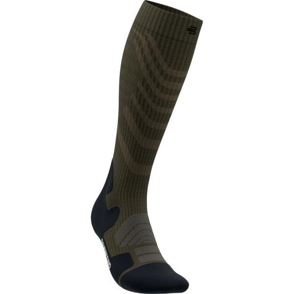 Skarpetki kompresyjne merino Bauerfeind. Zielone skarpety BAUERFEIND, bez wzorów, z wełny. Za 276.50 zł.