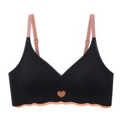 Biustonosz bezszwowy bez fiszbin na co dzień AnnaDiane. Czarne biustonosze Intica, bez wzorów, z materiału. Za 59.00 zł.