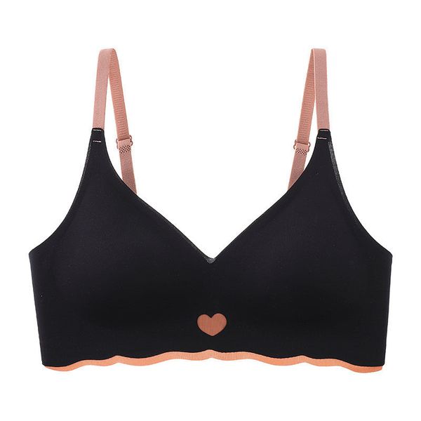 Biustonosz bezszwowy bez fiszbin na co dzień AnnaDiane. Czarne biustonosze Intica, bez wzorów, z materiału. Za 59.00 zł.