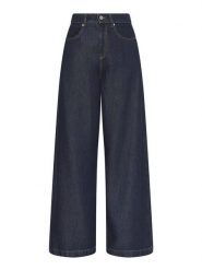 MOSS COPENHAGEN Dżinsy "Josephine Rue" - Comfort fit - w kolorze granatowym rozmiar: XL. Niebieskie jeansy Moss Copenhagen, s, bez wzorów, z podwyższonym stanem. Za 303.06 zł.
