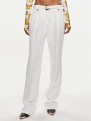 Versace Jeans Couture Spodnie materiałowe 76HAA111 Biały Slim Fit. Białe spodnie materiałowe Versace Jeans Couture, bez wzorów, z jeansu. Za 1,439.00 zł.