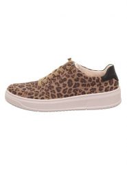 Legero Skórzane sneakersy "Rejoise" w kolorze jasnobrązowym rozmiar: 39. Brązowe trampki Legero, bez wzorów, bez zapięcia. Za 264.45 zł.