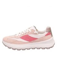 Legero Skórzane sneakersy "T4 RUN" w kolorze jasnoróżowym rozmiar: 38. Różowe trampki Legero, bez wzorów, z materiału, bez zapięcia. Za 264.01 zł.