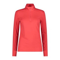 Golf damska turystyczne CMP 30L1086. Czerwone golfy CMP, l, bez wzorów, bez ramiączek. Za 139.99 zł.