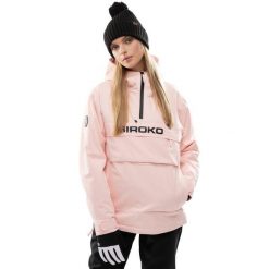 Kurtka snowboardowa damska W6-W Flims. Czerwone kurtki narciarskie SIROKO, m, bez wzorów, z materiału, z kapturem, snowboardowy. Za 514.40 zł.