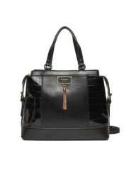 Monnari Torebka BAG5490 Czarny. Czarne torebki klasyczne Monnari, bez wzorów, ze skóry, bez dodatków. Za 139.99 zł.