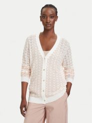 Fracomina Kardigan FS26ST8004K41501 Beżowy jasny Regular Fit. Brązowe kardigany Fracomina, xs, bez wzorów, z lyocellu. Za 539.99 zł.