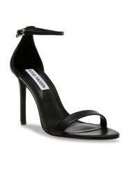 Steve Madden Sandały Tecy Sandal SM11002956-03001-017 Czarny. Czarne sandały Steve Madden, bez wzorów, ze skóry, bez obcasa, na szpilce, bez zapięcia. Za 259.99 zł.