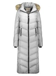 Canadian Peak Płaszcz zimowy "Capucineak" w kolorze jasnoszarym rozmiar: S. Szare płaszcze Canadian Peak, na zimę, s, bez wzorów, z puchu, bez kaptura. Za 335.02 zł.