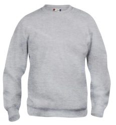 Clique Basic Roundneck Junior bluza junior z okrągłym dekoltem szara melanż –. Szare bluzy CLIQUE, bez wzorów, z bawełny, bez kaptura. Za 141.17 zł.