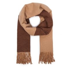 Szalik Guess. Brązowe szaliki Guess, z aplikacjami. Za 194.99 zł.