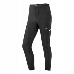 Spodnie rowerowe rockbros ochrona termiczna i odblask rozmiar 2XL. Czarne spodnie sportowe ROCKBROS, xl, bez wzorów, rowerowe. Za 121.99 zł.