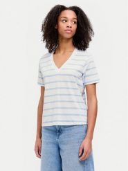 JJXX T-Shirt Annie 12257577 Niebieski Regular Fit. Niebieskie t-shirty JJXX, xs, bez wzorów, z bawełny, bez kołnierzyka, bez ramiączek. Za 39.99 zł.