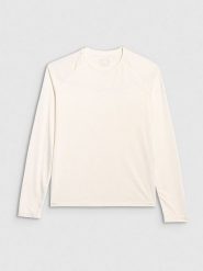 4F Koszulka sportowa w kolorze białym rozmiar: M. Białe koszulki sportowe 4f, bez wzorów, z materiału, bez ramiączek, outdoorowe. Za 64.95 zł.