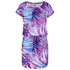 Damska sukienka sportowa Loap Anuma - Letnia elegancja. Czerwone sukienki ZOOPLEMENTS, na plażę, na lato, bez wzorów, sportowe, bez kołnierzyka, bez ramiączek, sportowe. Za 161.99 zł.