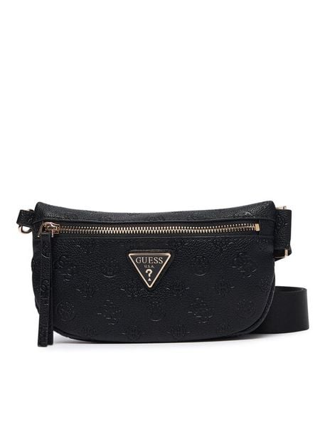 Guess Torebka Devon Travel TWDP97 45083 Czarny. Czarne listonoszki Guess, z aplikacjami, ze skóry, bez dodatków. Za 494.99 zł.