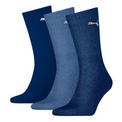 Puma Skarpety Sport Crew Lightweight 3-Pack 90794004. Niebieskie skarpety Puma, bez wzorów. Za 48.99 zł.