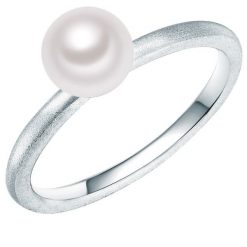 Valero Pearls Pierścionek z perłą srebro wysokiej próby Perła hodowlana słodkowodna srebrny Pierścionki 1 ct Damski. Szare pierścionki Valero Pearls, z perłą, srebrne. Za 119.99 zł.