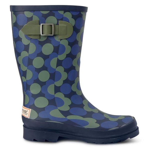 Kalosze damskie Orla Quarter Welly. Niebieskie kalosze Regatta, bez wzorów. Za 229.99 zł.
