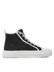 MICHAEL Michael Kors Trampki Evy High Top 43S3EYFE6D Czarny. Czarne trampki MICHAEL Michael Kors, bez wzorów, z materiału, bez zapięcia. Za 579.99 zł.