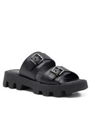 Lasocki Klapki BARI ARC-HANKA-01 Czarny. Czarne klapki Lasocki, bez wzorów, ze skóry, bez obcasa. Za 159.99 zł.