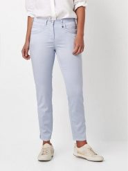 Relaxed by TONI Spodnie w kolorze błękitnym rozmiar: W42. Niebieskie spodnie materiałowe Relaxed by TONI, bez wzorów, z materiału. Za 146.28 zł.